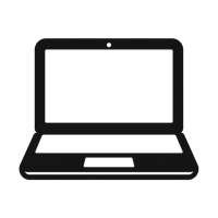 computer laptop icon